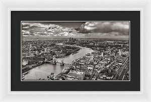 The Shard - The View - Framed Print