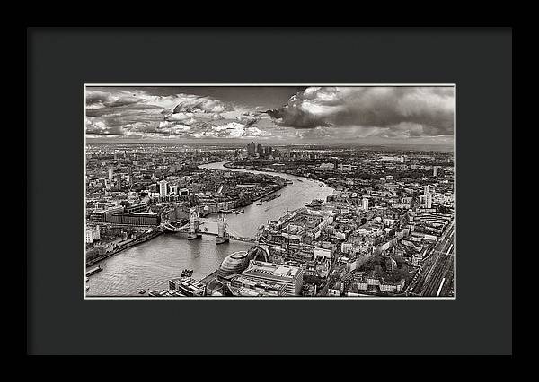 The Shard - The View - Framed Print