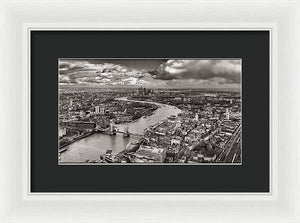 The Shard - The View - Framed Print