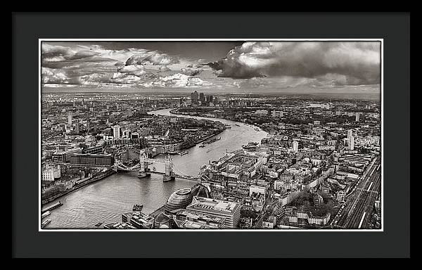 The Shard - The View - Framed Print