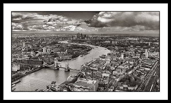 The Shard - The View - Framed Print