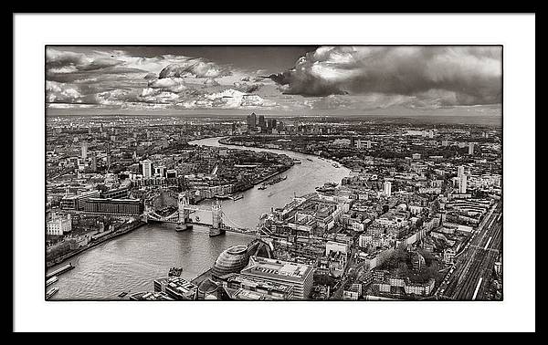 The Shard - The View - Framed Print