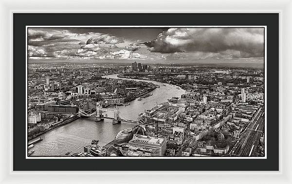 The Shard - The View - Framed Print