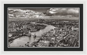 The Shard - The View - Framed Print