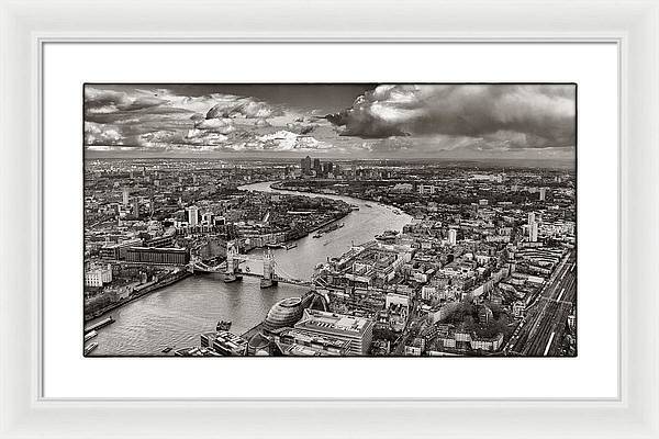 The Shard - The View - Framed Print