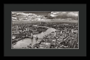 The Shard - The View - Framed Print