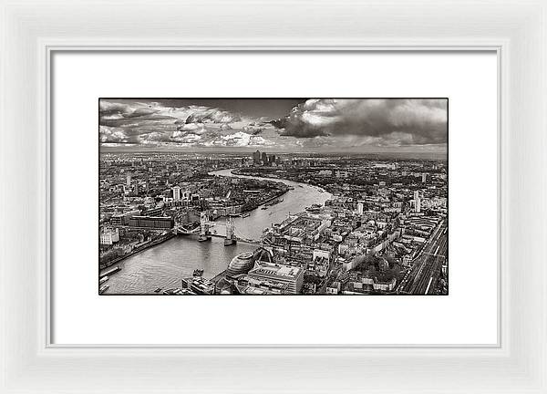 The Shard - The View - Framed Print