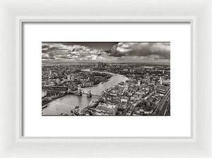 The Shard - The View - Framed Print