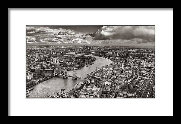 The Shard - The View - Framed Print