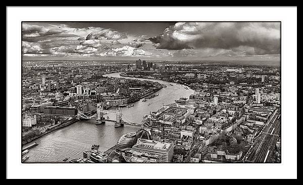 The Shard - The View - Framed Print