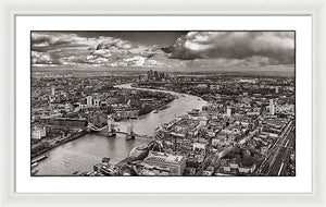 The Shard - The View - Framed Print