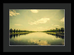 Load image into Gallery viewer, A Royal Long Lake - Framed Print

