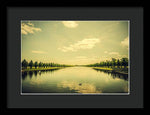 Load image into Gallery viewer, A Royal Long Lake - Framed Print
