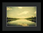 Load image into Gallery viewer, A Royal Long Lake - Framed Print
