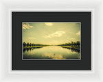Load image into Gallery viewer, A Royal Long Lake - Framed Print
