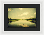 Load image into Gallery viewer, A Royal Long Lake - Framed Print
