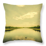 Load image into Gallery viewer, A Royal Long Lake - Throw Pillow
