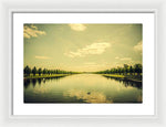 Load image into Gallery viewer, A Royal Long Lake - Framed Print
