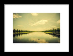 Load image into Gallery viewer, A Royal Long Lake - Framed Print
