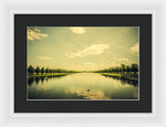 Load image into Gallery viewer, A Royal Long Lake - Framed Print
