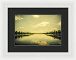 Load image into Gallery viewer, A Royal Long Lake - Framed Print
