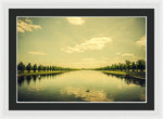 Load image into Gallery viewer, A Royal Long Lake - Framed Print
