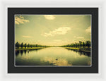 Load image into Gallery viewer, A Royal Long Lake - Framed Print
