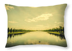 Load image into Gallery viewer, A Royal Long Lake - Throw Pillow
