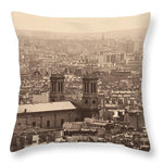 Load image into Gallery viewer, A view across Paris - Throw Pillow
