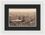 Load image into Gallery viewer, A view across Paris - Framed Print
