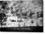 Load image into Gallery viewer, Alien Orb Behind The Olympic Stadium - Canvas Print
