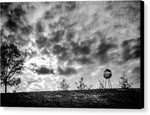 Load image into Gallery viewer, Alien Orb Behind The Olympic Stadium - Canvas Print

