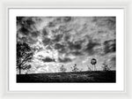 Load image into Gallery viewer, Alien Orb Behind The Olympic Stadium - Framed Print
