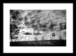 Load image into Gallery viewer, Alien Orb Behind The Olympic Stadium - Framed Print
