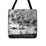 Load image into Gallery viewer, Alien Orb Behind The Olympic Stadium - Tote Bag
