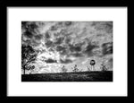 Load image into Gallery viewer, Alien Orb Behind The Olympic Stadium - Framed Print
