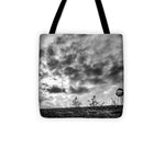Load image into Gallery viewer, Alien Orb Behind The Olympic Stadium - Tote Bag

