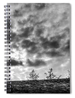 Load image into Gallery viewer, Alien Orb Behind The Olympic Stadium - Spiral Notebook

