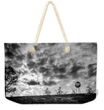 Load image into Gallery viewer, Alien Orb Behind The Olympic Stadium - Weekender Tote Bag
