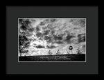 Load image into Gallery viewer, Alien Orb Behind The Olympic Stadium - Framed Print
