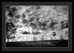 Load image into Gallery viewer, Alien Orb Behind The Olympic Stadium - Framed Print
