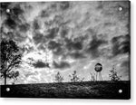 Load image into Gallery viewer, Alien Orb Behind The Olympic Stadium - Acrylic Print
