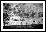 Load image into Gallery viewer, Alien Orb Behind The Olympic Stadium - Framed Print
