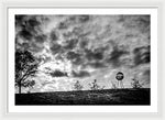 Load image into Gallery viewer, Alien Orb Behind The Olympic Stadium - Framed Print
