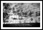 Load image into Gallery viewer, Alien Orb Behind The Olympic Stadium - Framed Print
