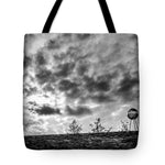 Load image into Gallery viewer, Alien Orb Behind The Olympic Stadium - Tote Bag

