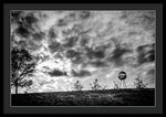 Load image into Gallery viewer, Alien Orb Behind The Olympic Stadium - Framed Print

