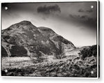 Load image into Gallery viewer, Arthur's Seat Holyrood Park BW - Acrylic Print
