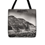 Load image into Gallery viewer, Arthur's Seat Holyrood Park BW - Tote Bag
