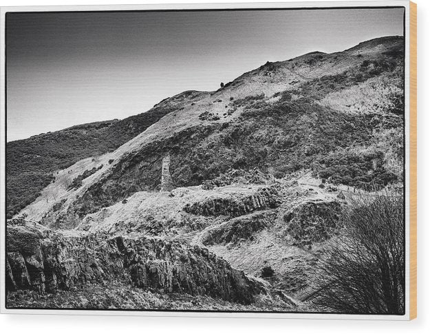 Arthur's Seat Holyrood Park - Wood Print